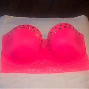 *****VS PINK 36D BUSTIER STRAPLESS BRA*****
